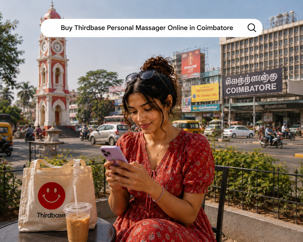 Discreet personal massager delivery in Coimbatore by Thirdbase