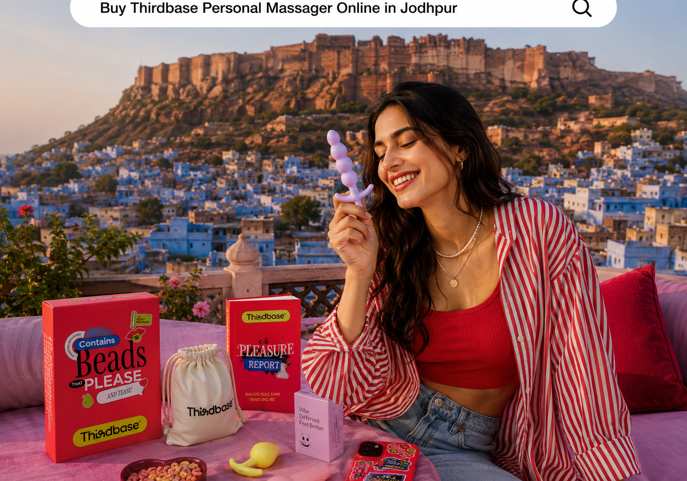 Discreet personal massager delivery in Jodhpur by Thirdbase