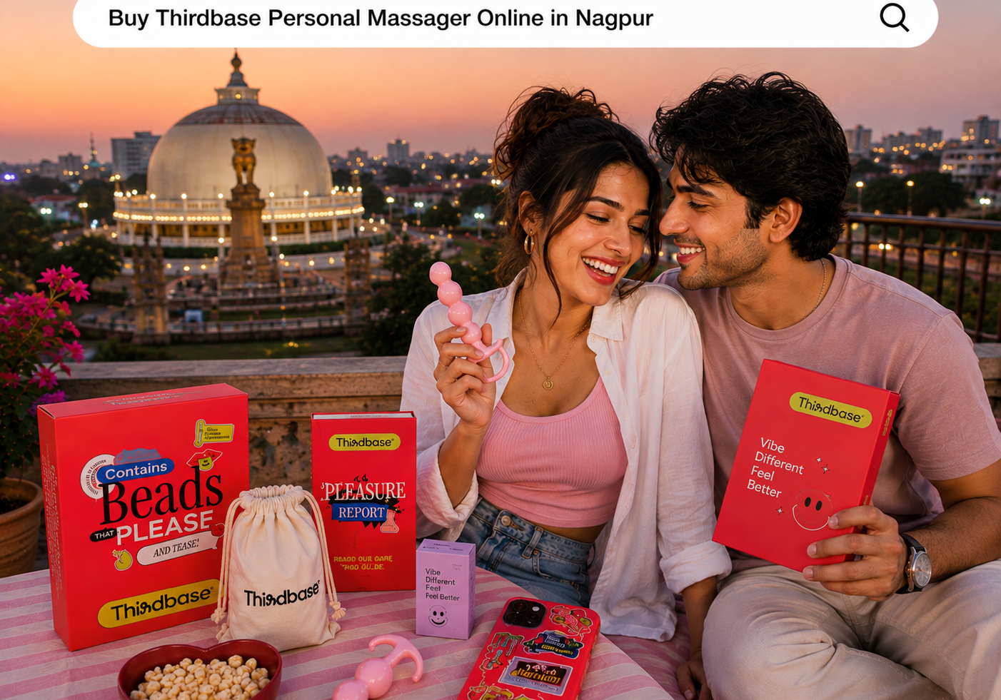 Discreet personal massager delivery in Nagpur by Thirdbase
