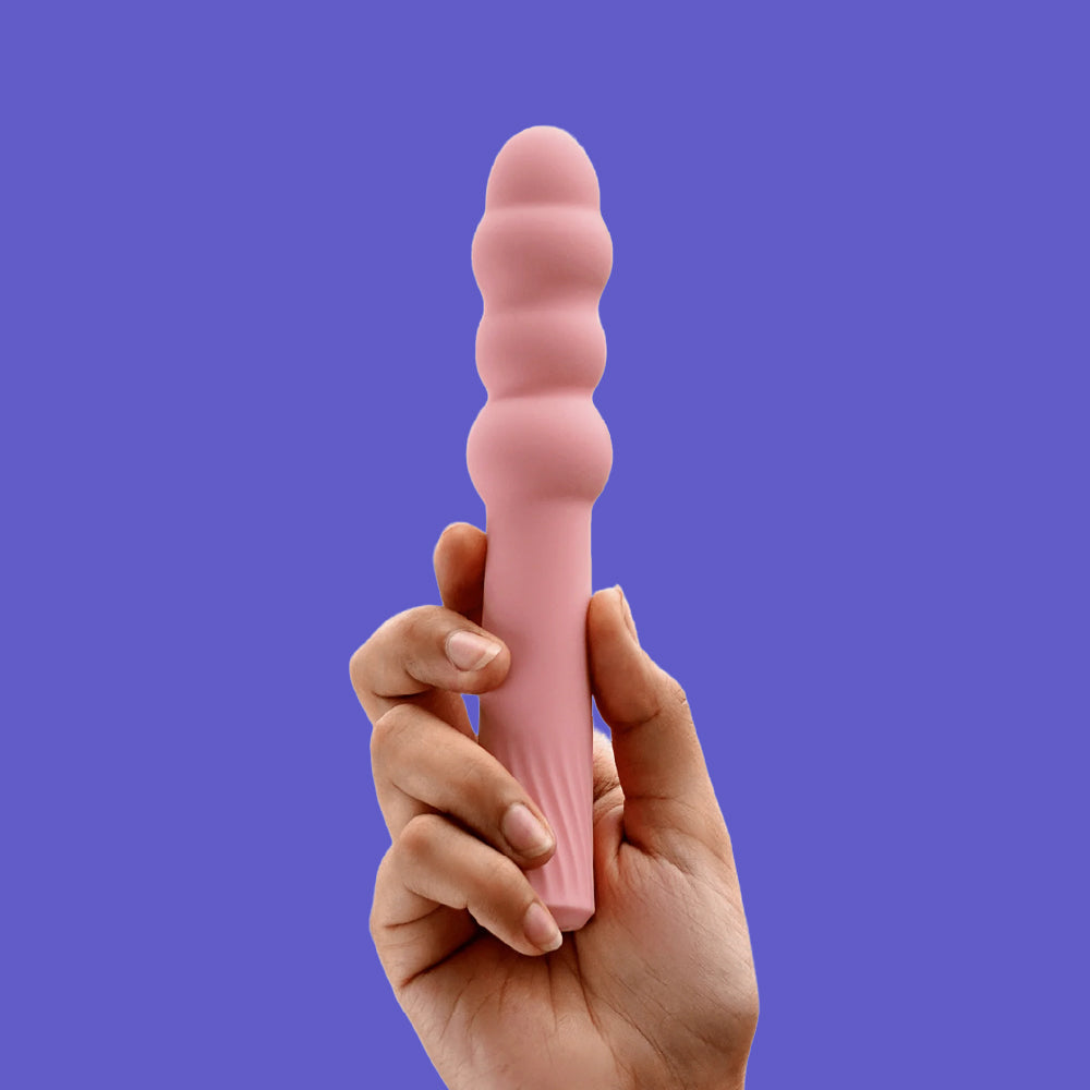 A silicone sex toy 