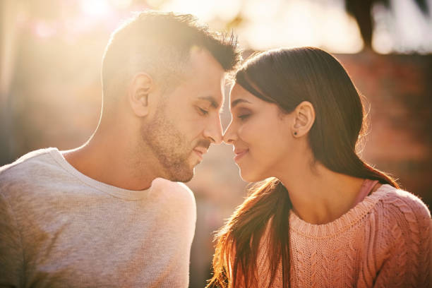 couple getting intimate