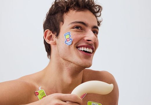 Cleaning a body-safe Thirdbase personal massager with mild soap and water