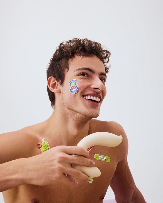 Cleaning a body-safe Thirdbase personal massager with mild soap and water