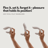 Arc Dual Play vibrating™ massager